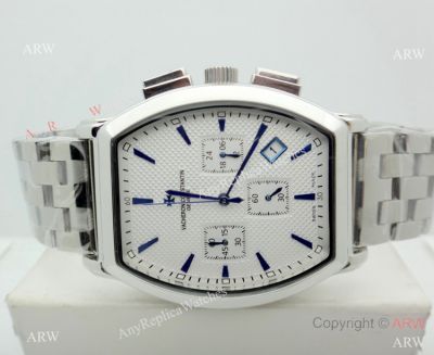 Vacheron Constantin Copy Watch Stainless steel Chronograph Blue Stick